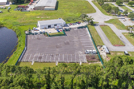 Aerial View of RV Storage Facility 